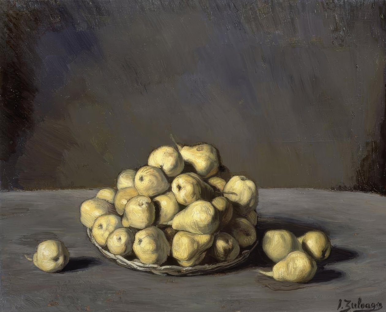 الكمثرى دون جويندو - بوديجون - 1944-45 - O - L65X80CM بواسطة Ignacio Zuloaga y Zabaleta