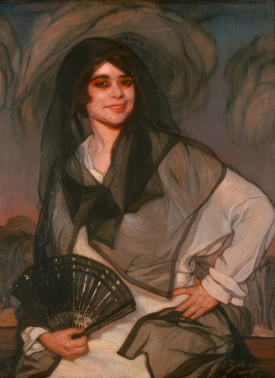 ابن عمي إسبيرانزا بواسطة Ignacio Zuloaga y Zabaleta