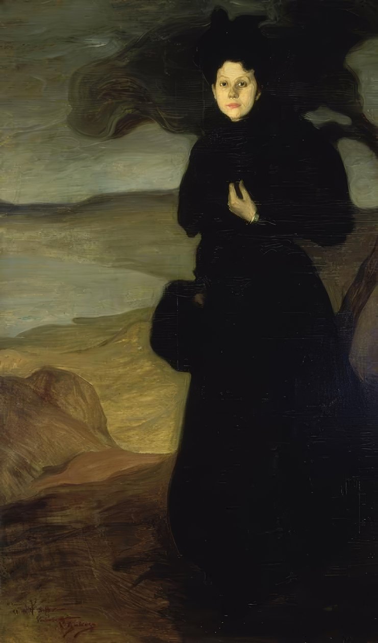 PORTRAIT OF DENTHOMAS VALENTINE - 1894-95 - O - L - 200X120 CM بواسطة Ignacio Zuloaga y Zabaleta