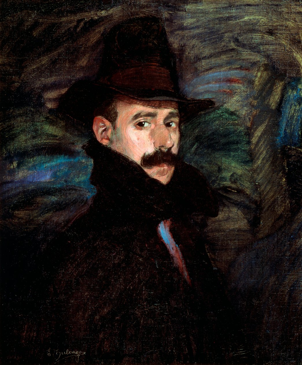 صورة ذاتية ، القرن العشرين بواسطة Ignacio Zuloaga y Zabaleta
