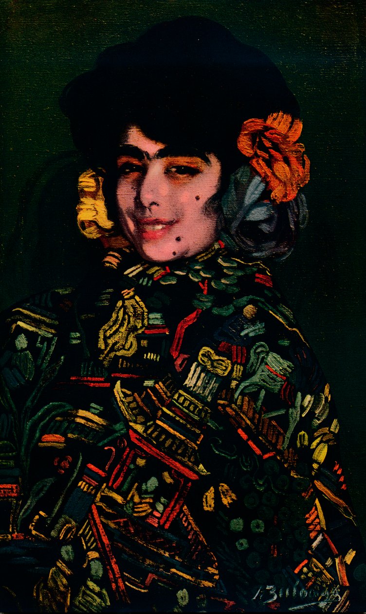 الفتاة الإسبانية ، 1907 ، 1932 بواسطة Ignacio Zuloaga y Zabaleta