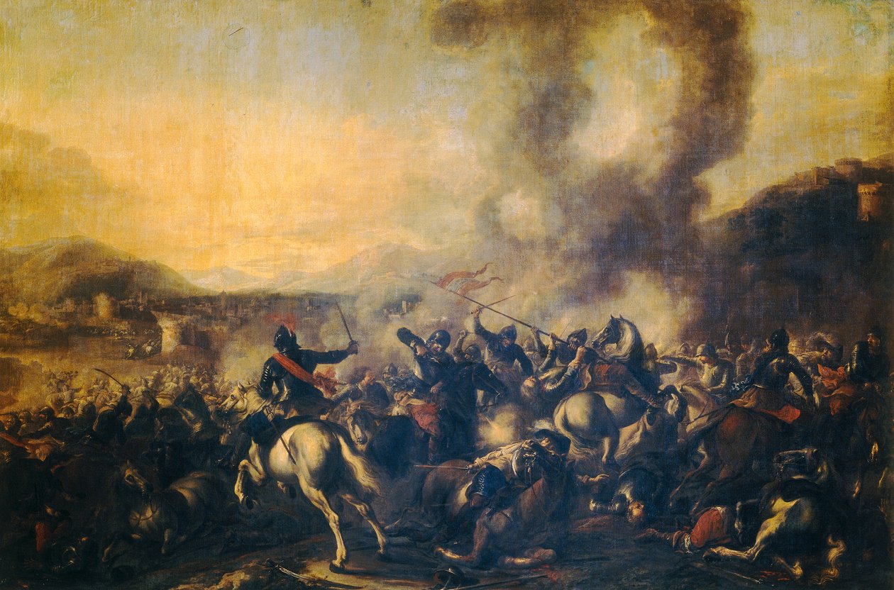 معركة بواسطة Il Borgognone