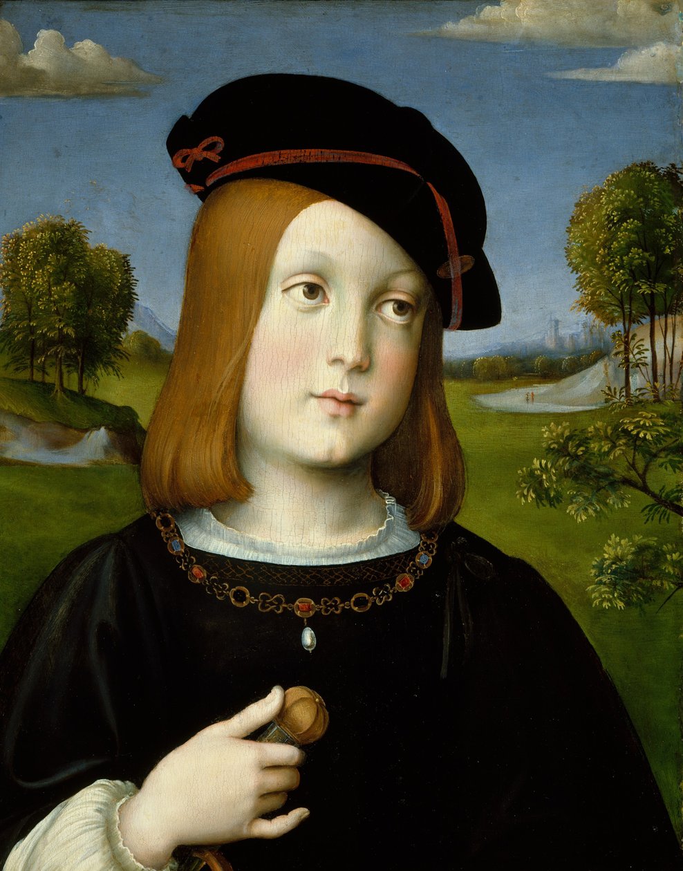 Federigo Gonzaga ، 1510 (درجة حرارة على الخشب) بواسطة Il Francia