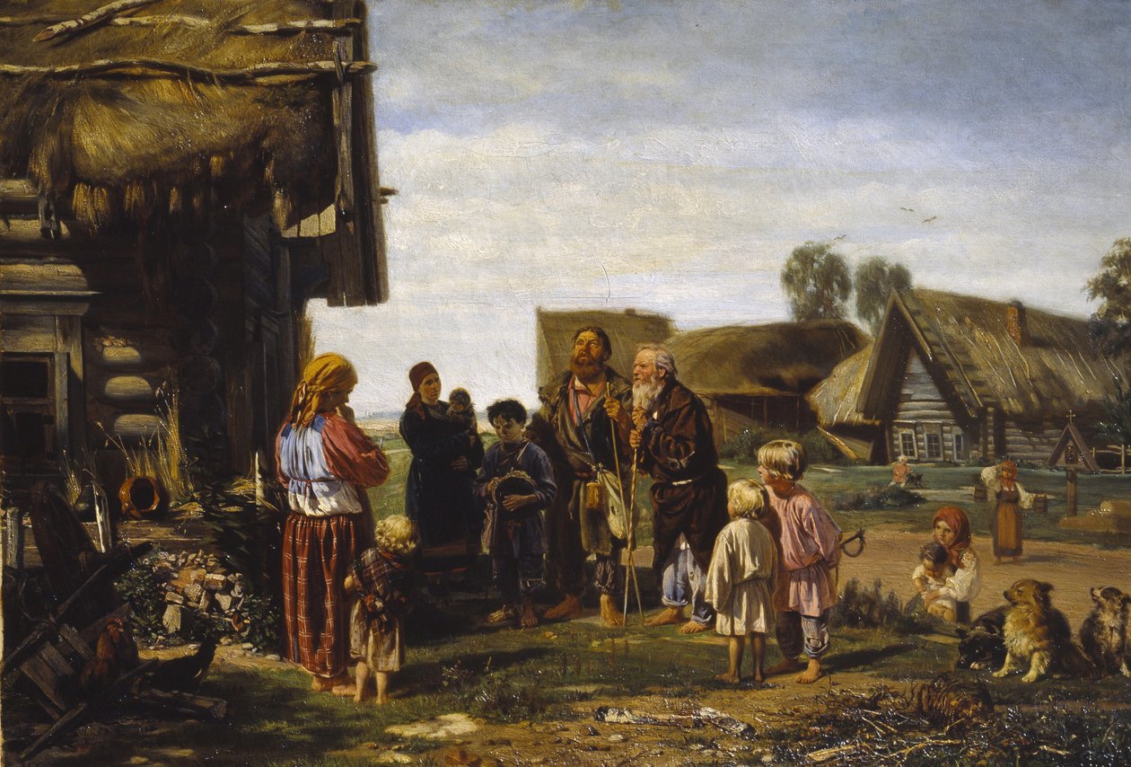 The Pilgrims بواسطة إلاريون ميخائيلوفيتش بريانيشنيكوف