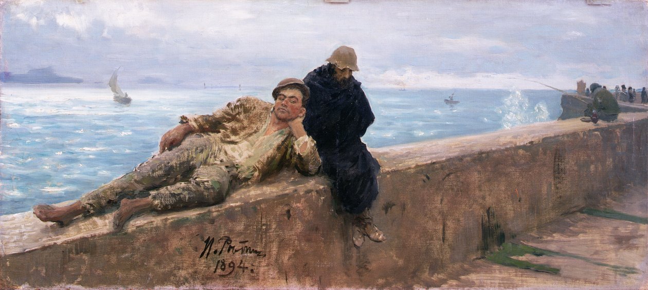 دراسة Vagabonds ، 1894 بواسطة ايليا افيموفيتش ريبين