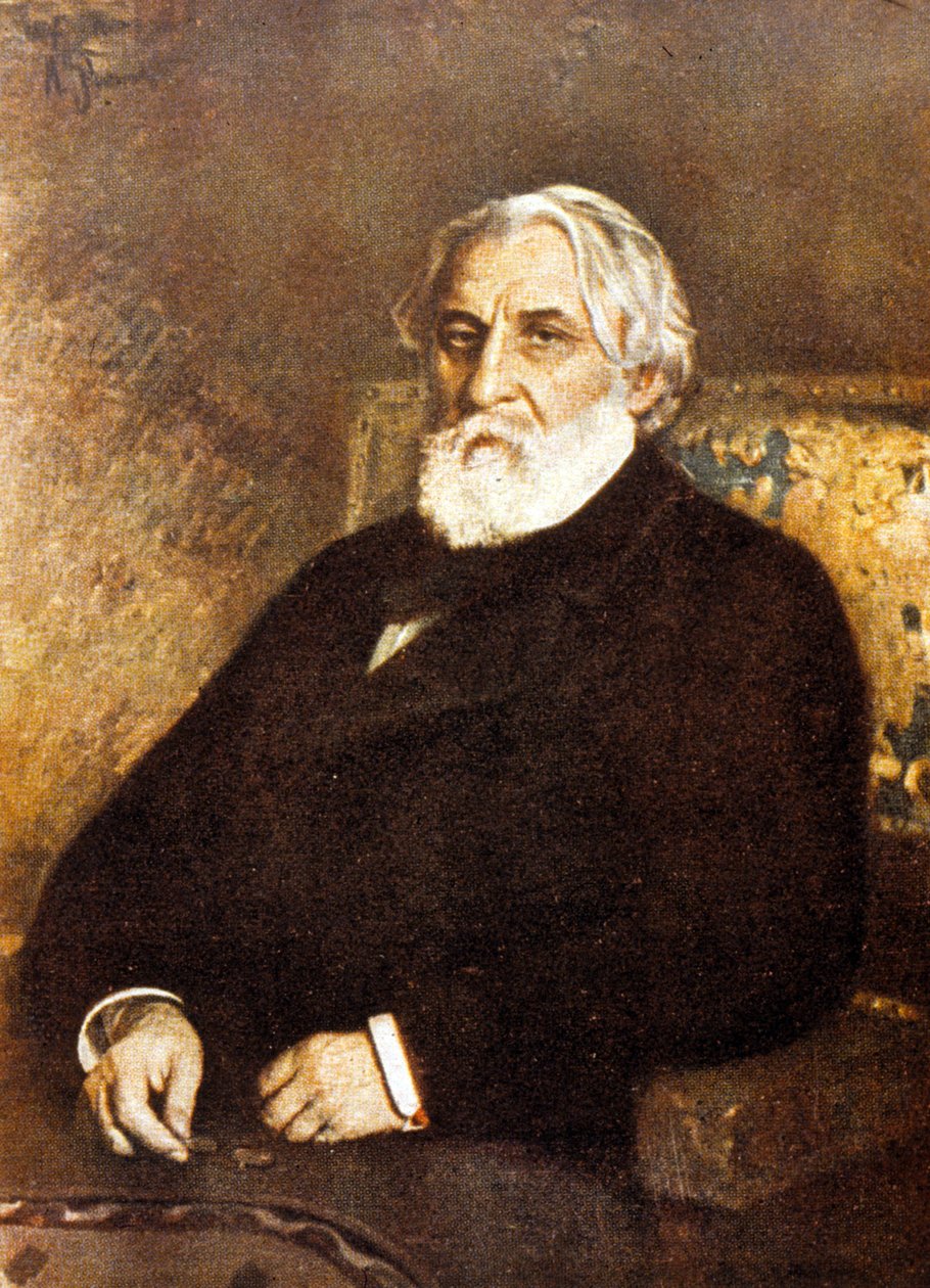صورة إيفان سيرجيفيتش تورجينيف (1818-1883) (زيت على قماش) بواسطة ايليا افيموفيتش ريبين
