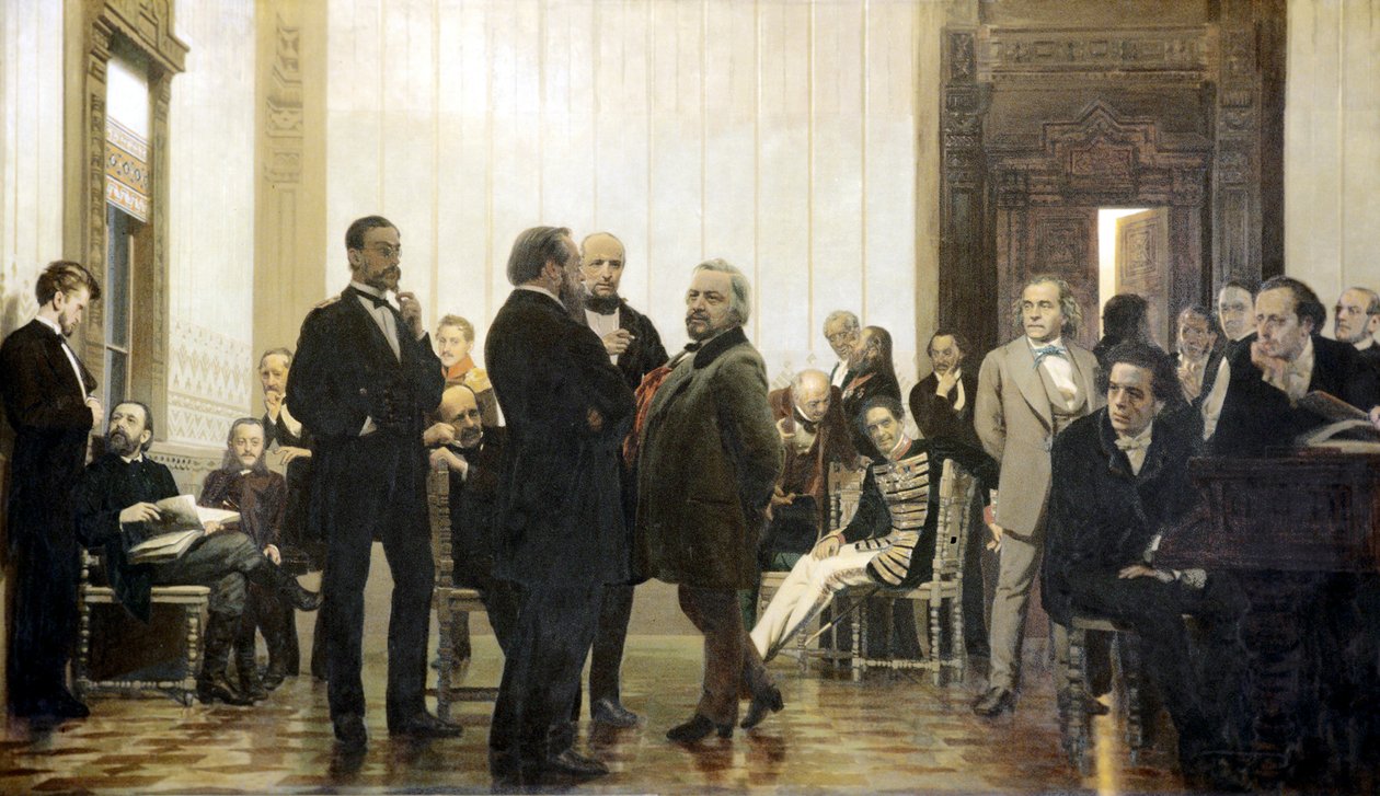 الملحنون السلافية ، 1871-1872 بواسطة ايليا افيموفيتش ريبين