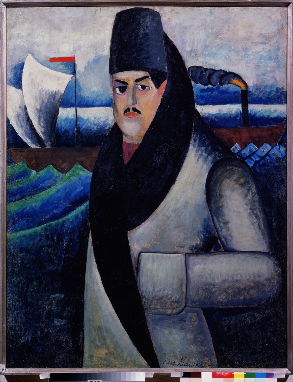 تصوير شخصي. Peinture de Ilya Ivanovich Mashkov (إيليا ماتشكوف ، ماتشكوف) (1881-1944) ، huile sir toile بواسطة ايليا ايفانوفيتش مشكوف