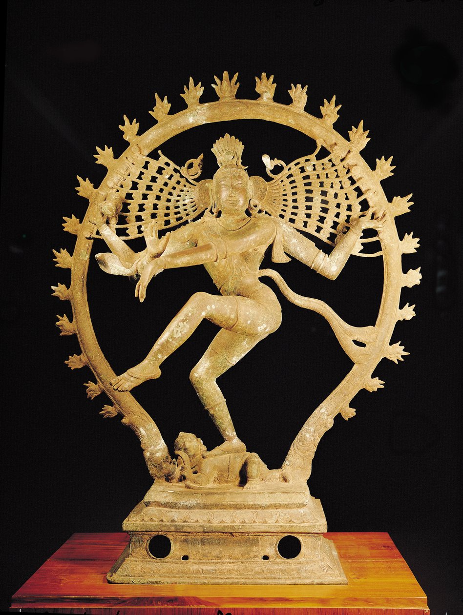Shiva Nataraja (برونزي) بواسطة المدرسة الهندية