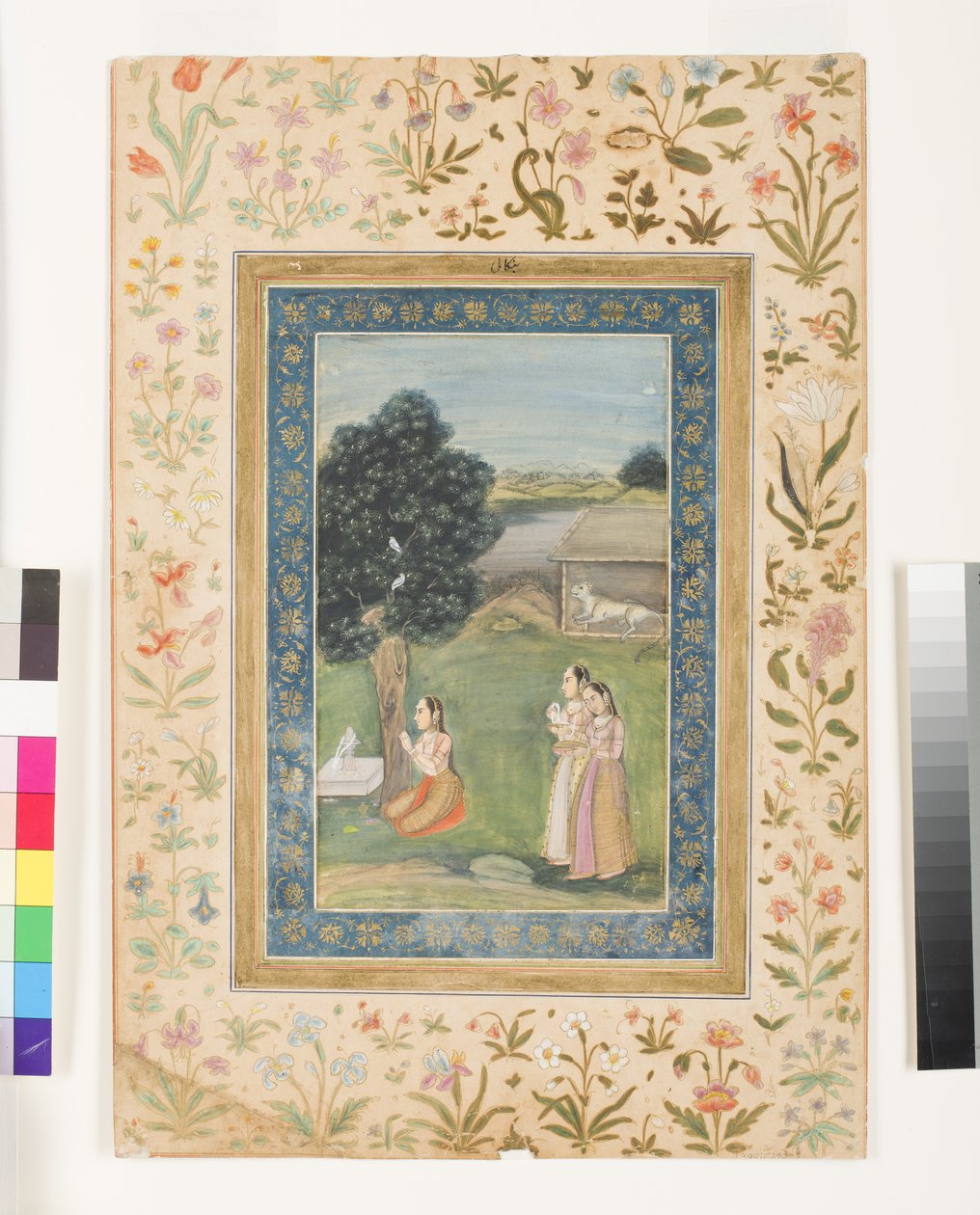Bhairavi Ragini من Bhairava ، c.1780 بواسطة المدرسة الهندية