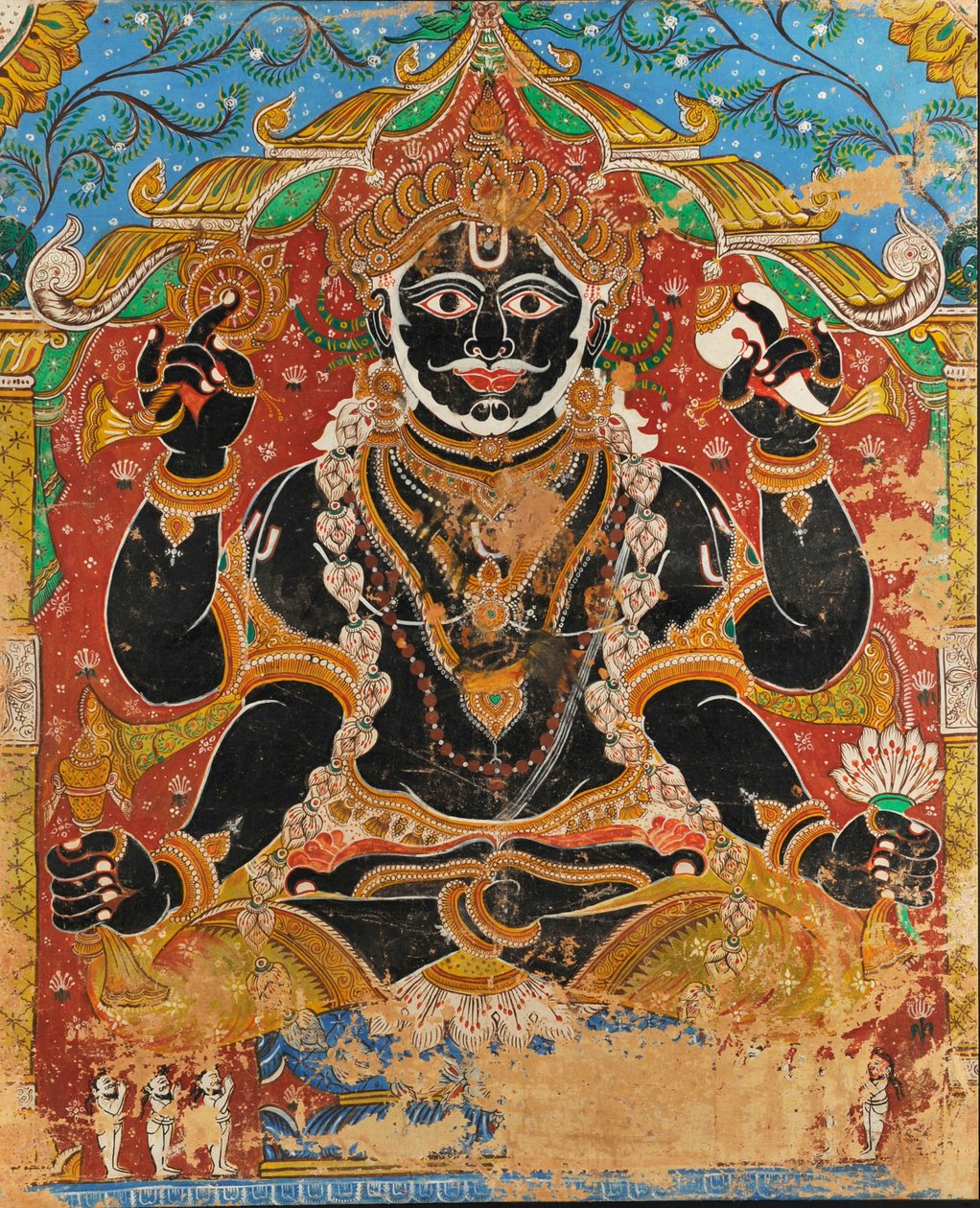 Jagannath (لوحة جدارية) بواسطة المدرسة الهندية