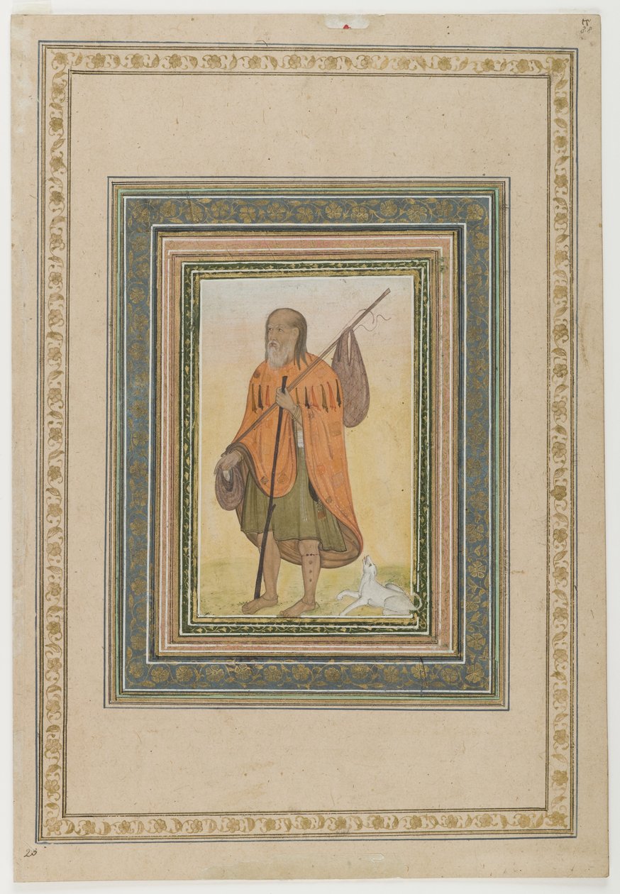 رسم مصغر ، من القرن الثامن عشر إلى القرن التاسع عشر (رسم) بواسطة المدرسة الهندية