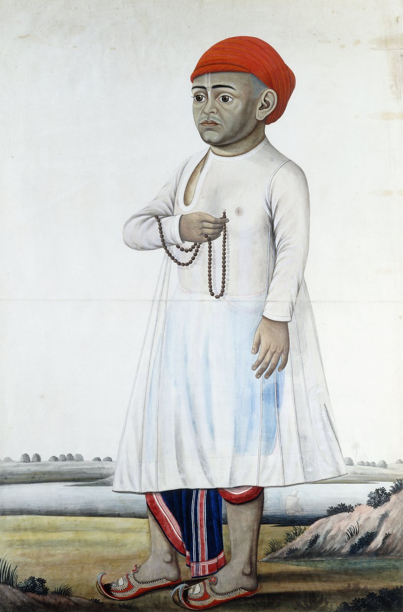 صورة شخصية بارزة ، 1780-1790 بواسطة المدرسة الهندية