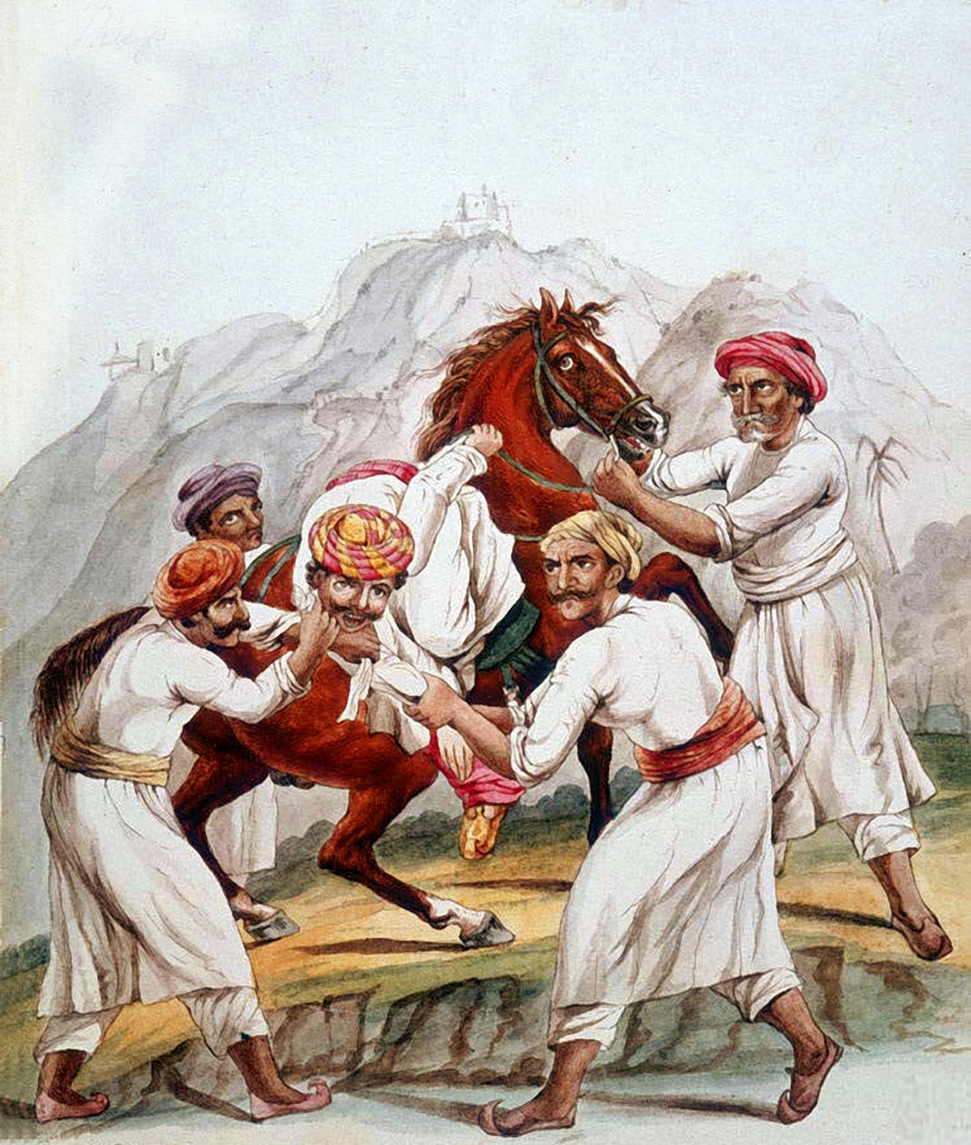 صورة غير معروفة بواسطة المدرسة الهندية