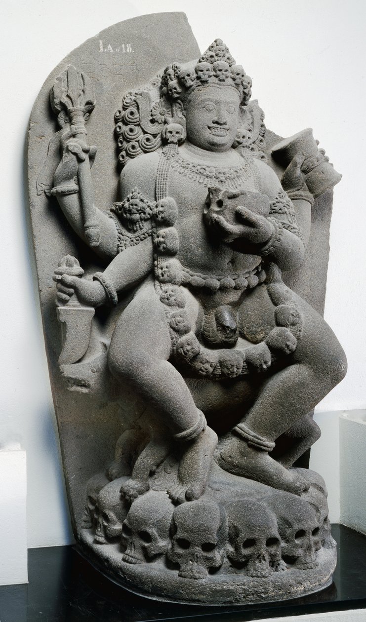 Bhairava ، c.1300 (أنديسايت) بواسطة المدرسة الاندونيسية