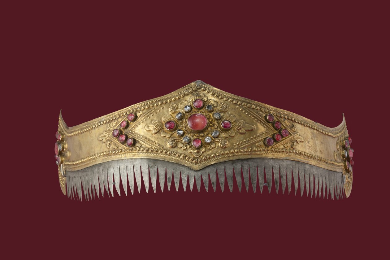 Crown, Buleleng Regency (gold, silver, rubies and diamonds) بواسطة المدرسة الاندونيسية