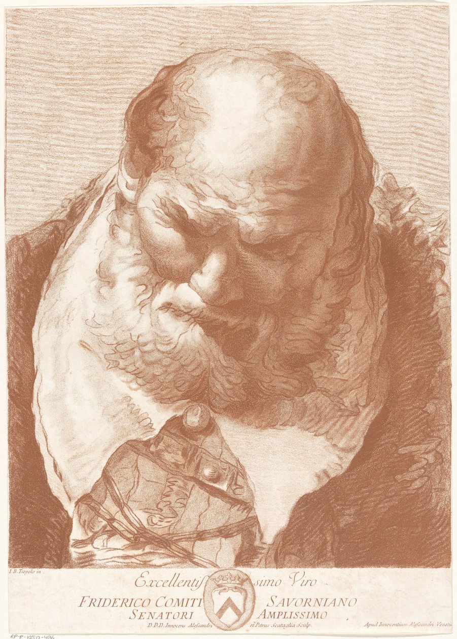 Portret van Fridericus Count Savorniano بواسطة إنوسينتي أليساندري