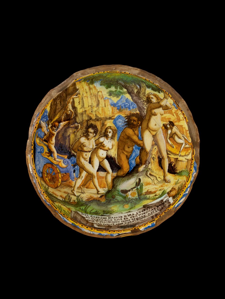 وعاء مع تأديب الحب ، 1660-1670 بواسطة إيبوليتو رومبالدوني