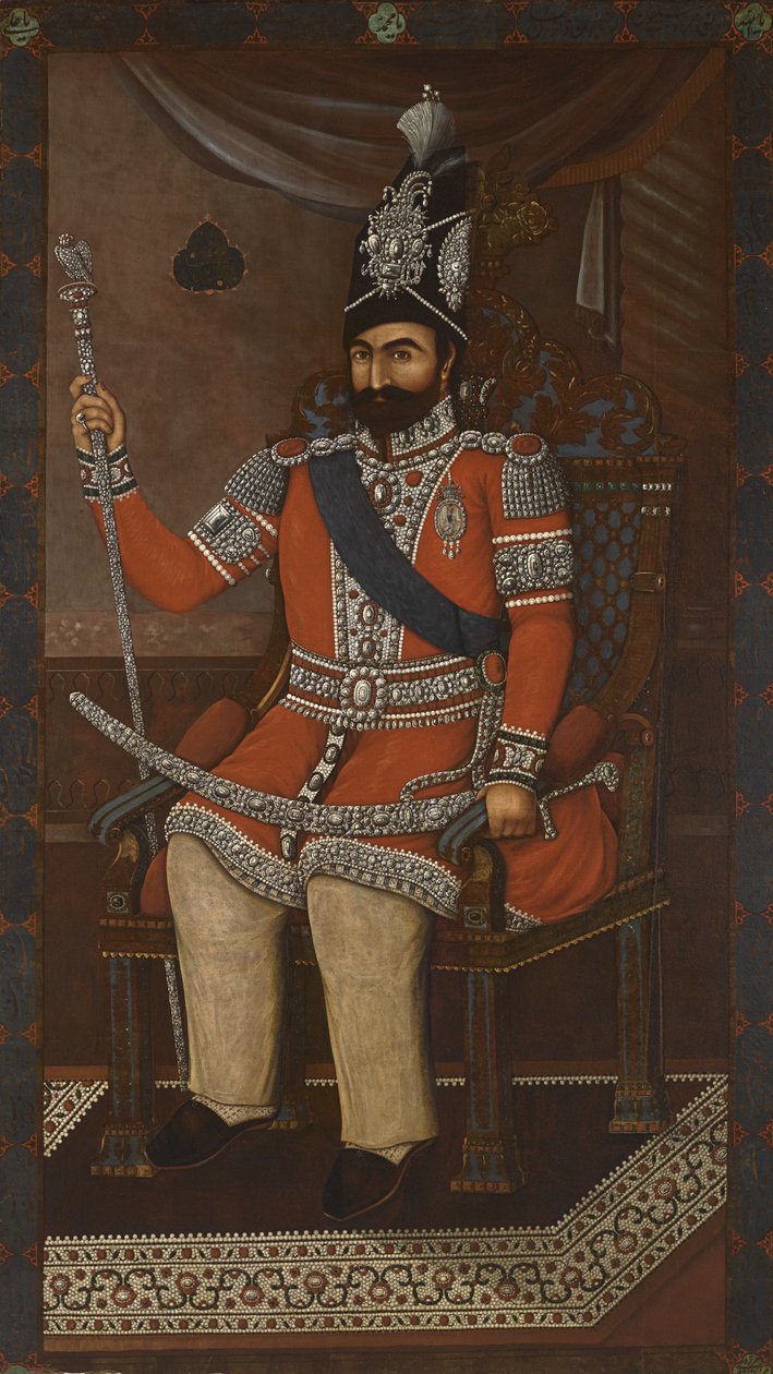 صورة محمد شاه قاجار 1810-1848 بواسطة سيد إيراني