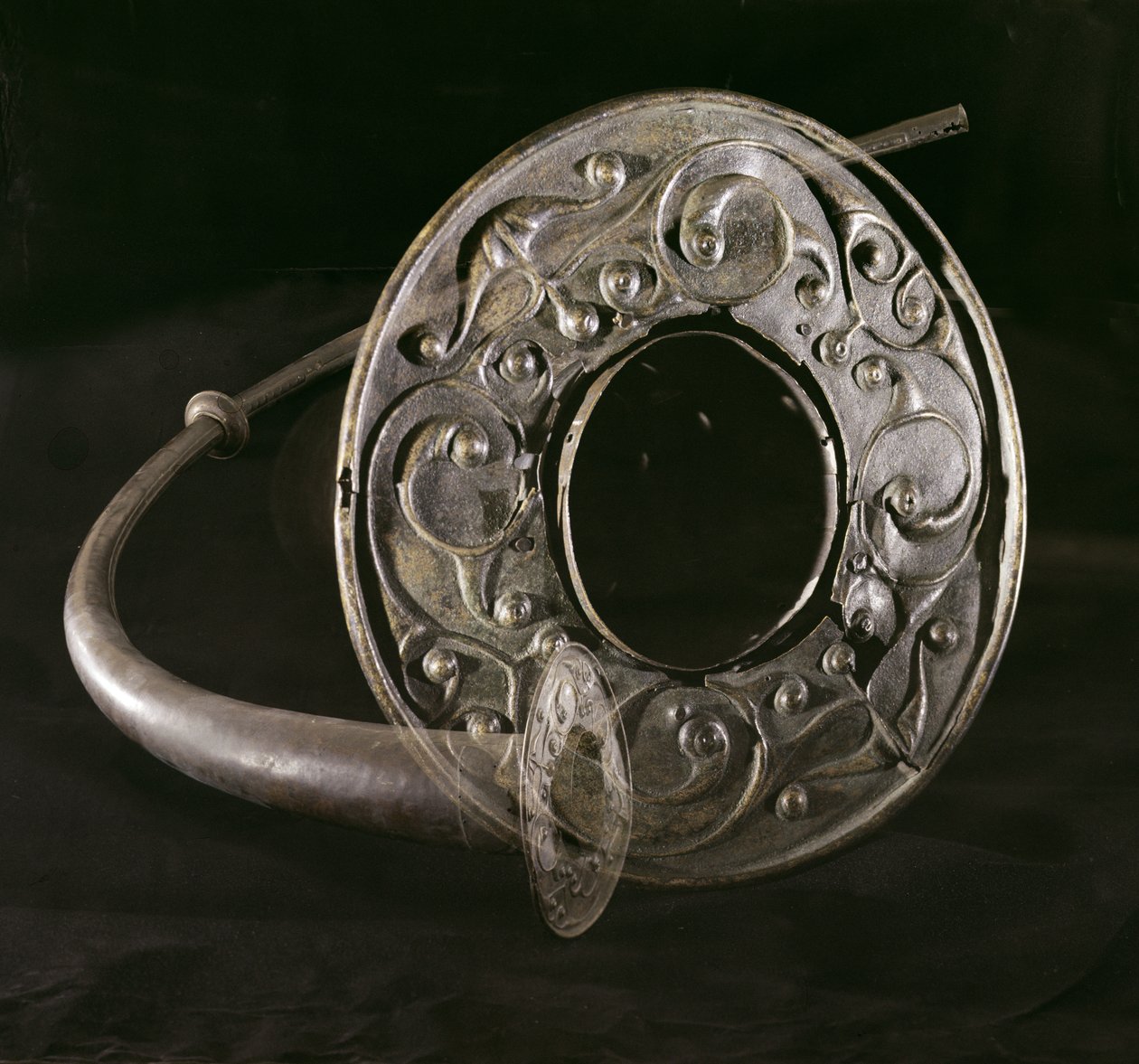 البوق ، من Loughnashade ، County Armagh (برونزية) بواسطة العصر الحديدي