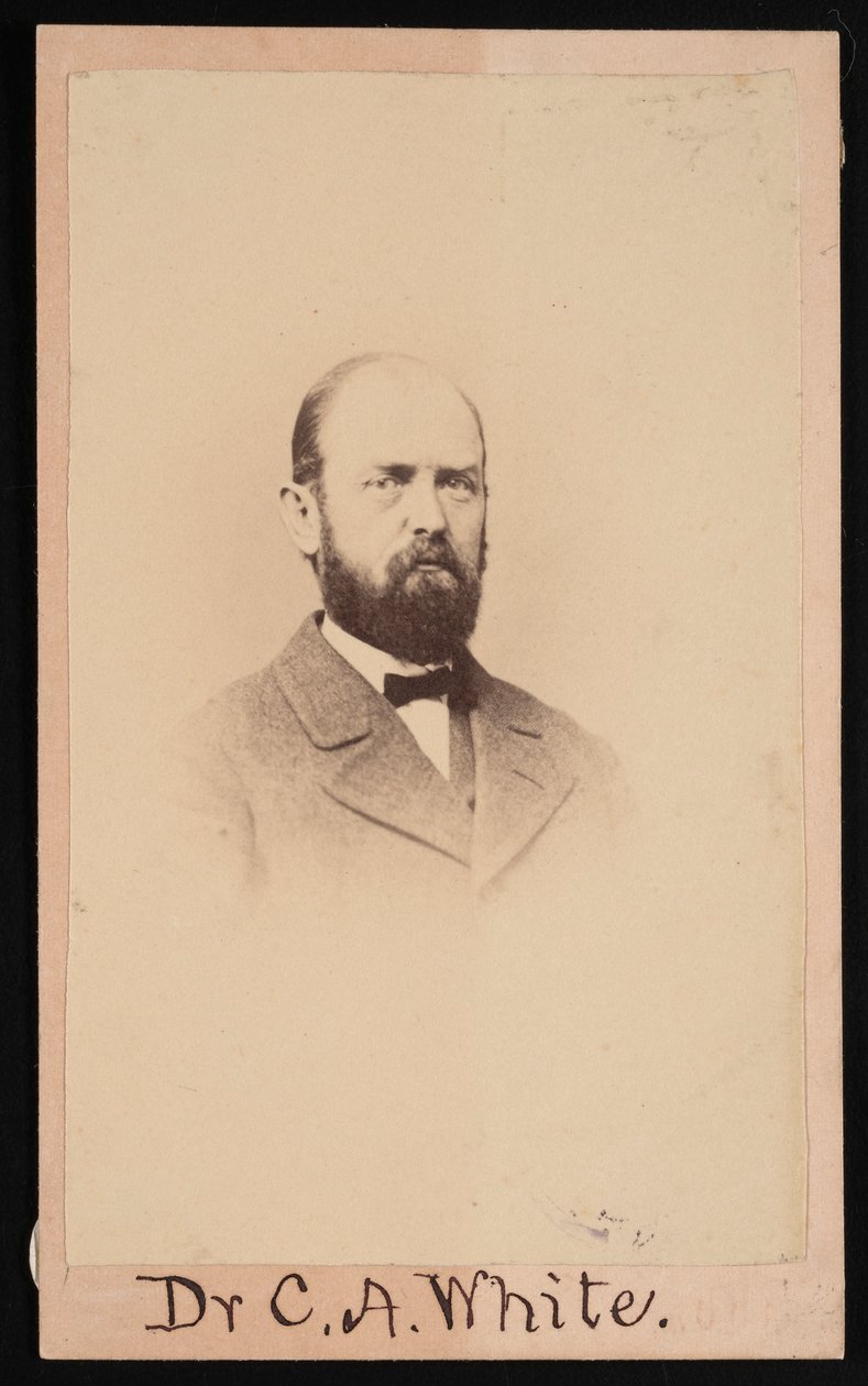 صورة تشارلز أبياثار وايت 1826-1910 ، 1868. بواسطة إسحاق أوغسطس ويثربي