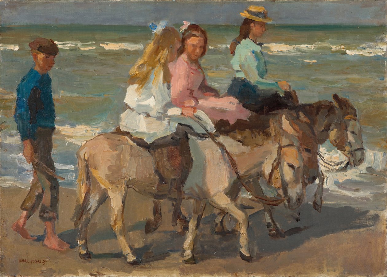 "نزهة دوس دان" (ركوب الحمير) Peinture d