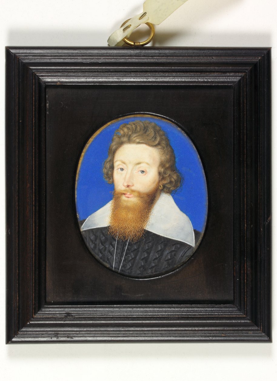 Sir Richard Liveson (Leveson), Vice Admiral of England (watercolor on vellum) بواسطة إسحاق أوليفر
