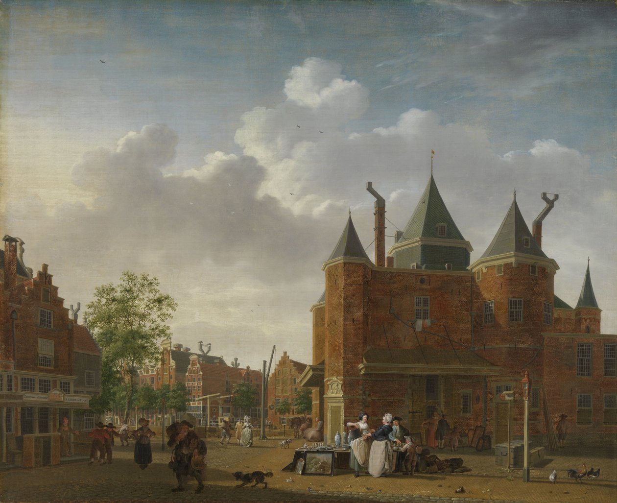 The Sint-Antoniuswaag في أمستردام The Sint-Antoniuswaag في أمستردام بواسطة إسحاق ووتر