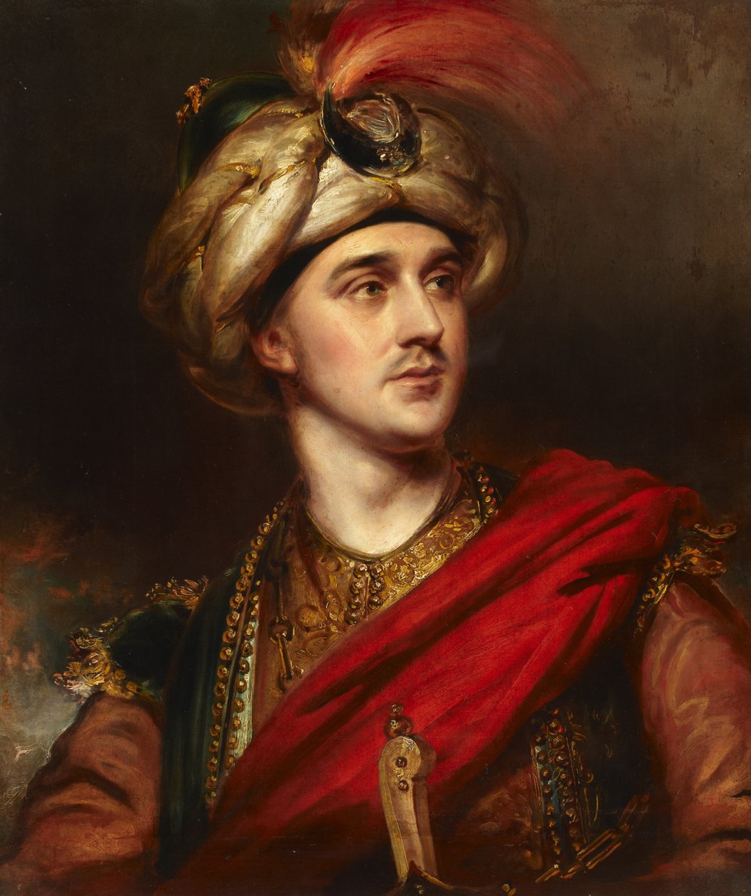 تشارلز إدوارد هورن ، c.1817 بواسطة إسحاق بوكوك