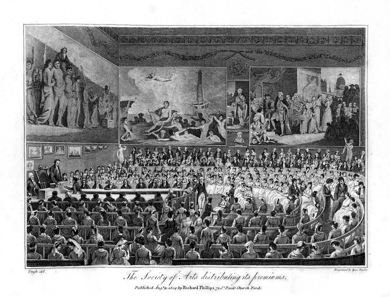 جمعية الفنون توزع أقساطها 1804 بواسطة إسحاق تايلور