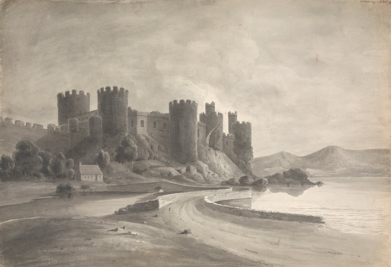 كونواي (القلعة ، شمال ويلز) ، نوفمبر 1809 بواسطة إسحاق ويلد
