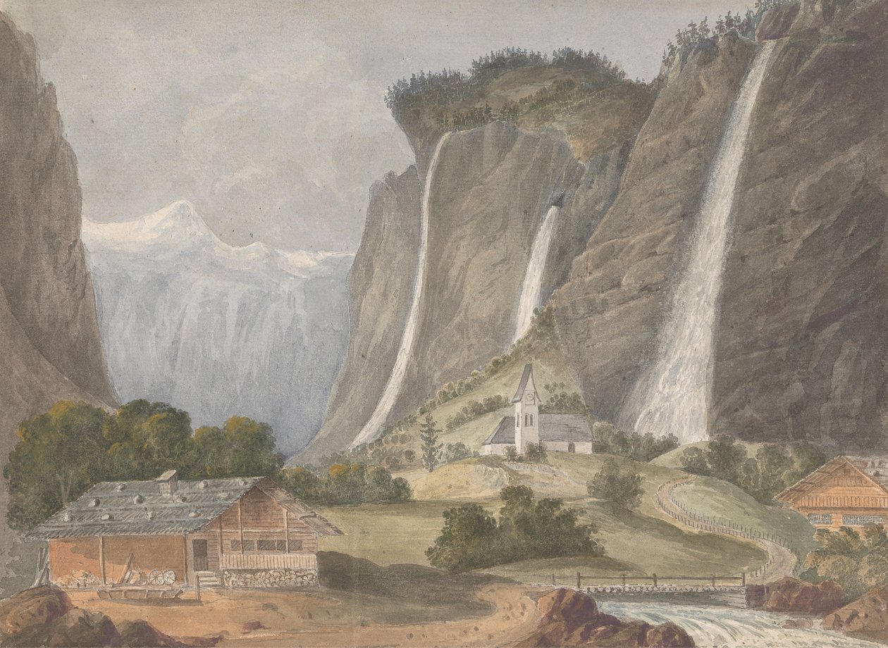 Staubbach ، Lauterbrunnen (سويسرا) بواسطة إسحاق ويلد