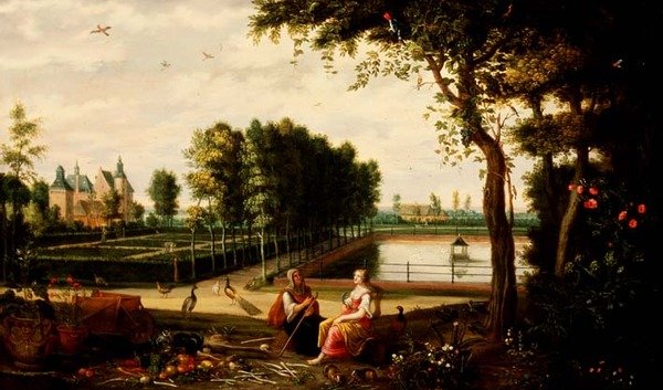Vertumnus و Pomona (لوحة) بواسطة إسحاق فان أوستين