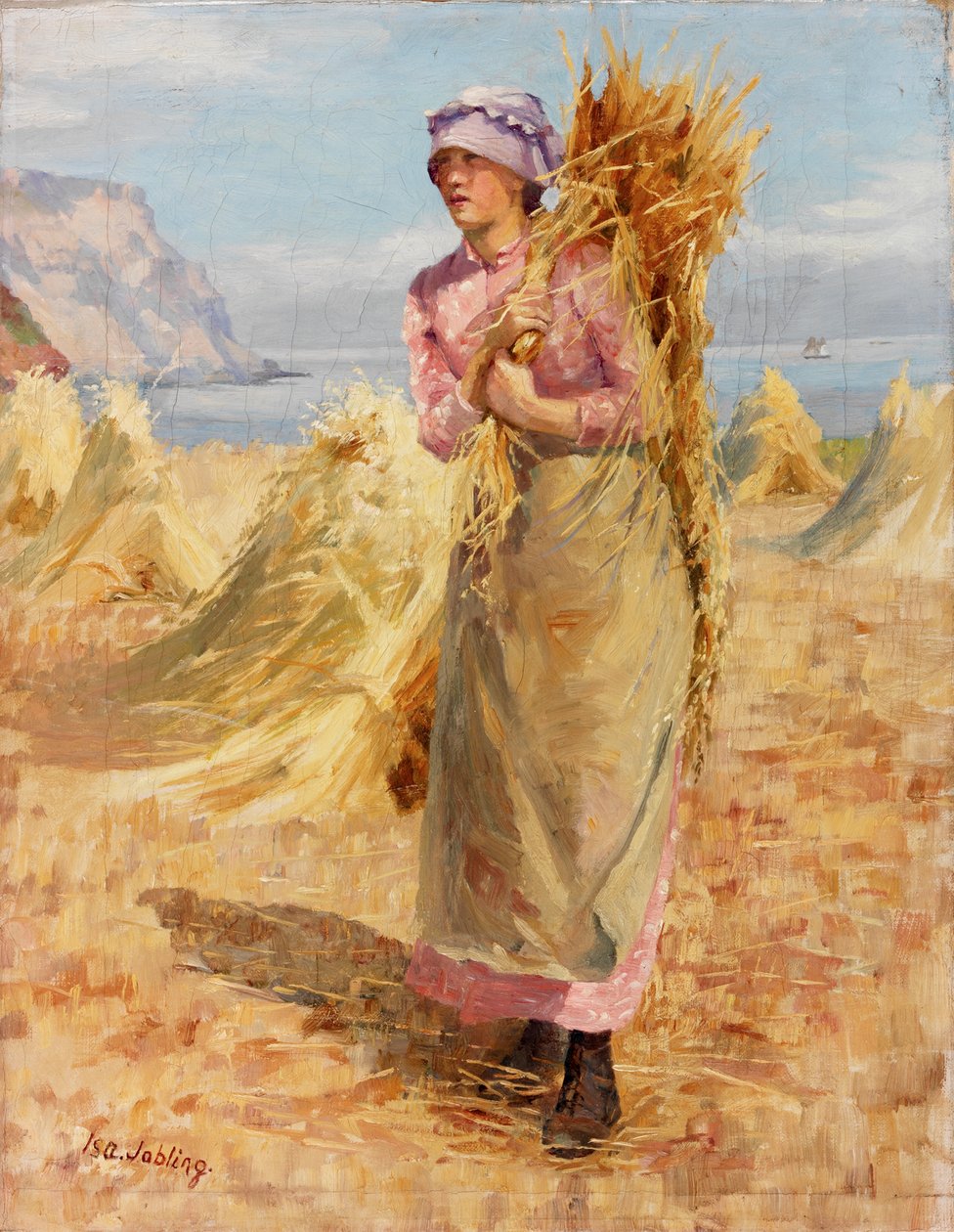 صناعة القش ، 1893-1900 بواسطة إيزابيلا جوبلينج