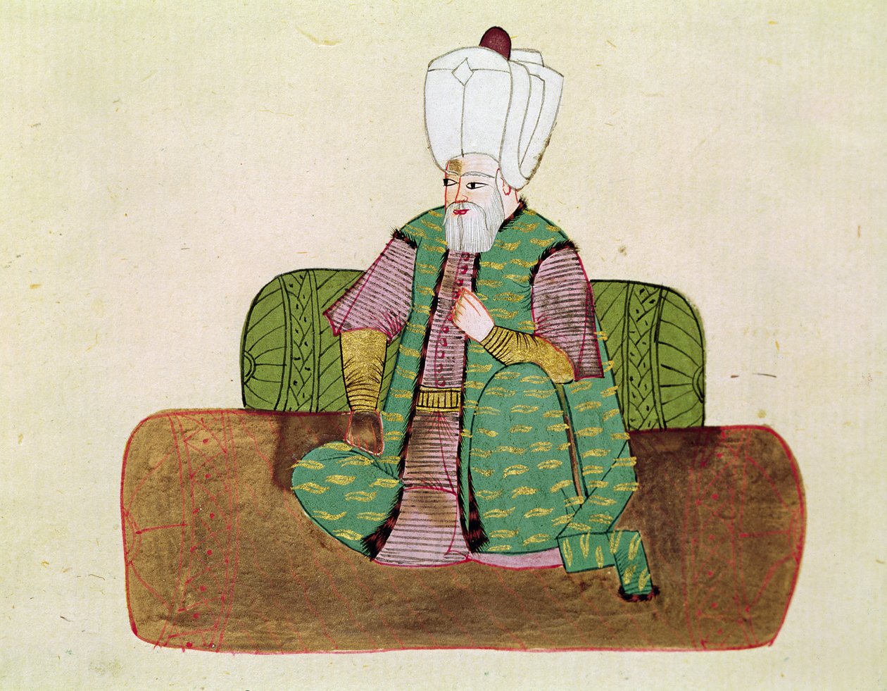 1971 سلطان سليمان الأول (1495-1566م) بواسطة مدرسة إسلامية