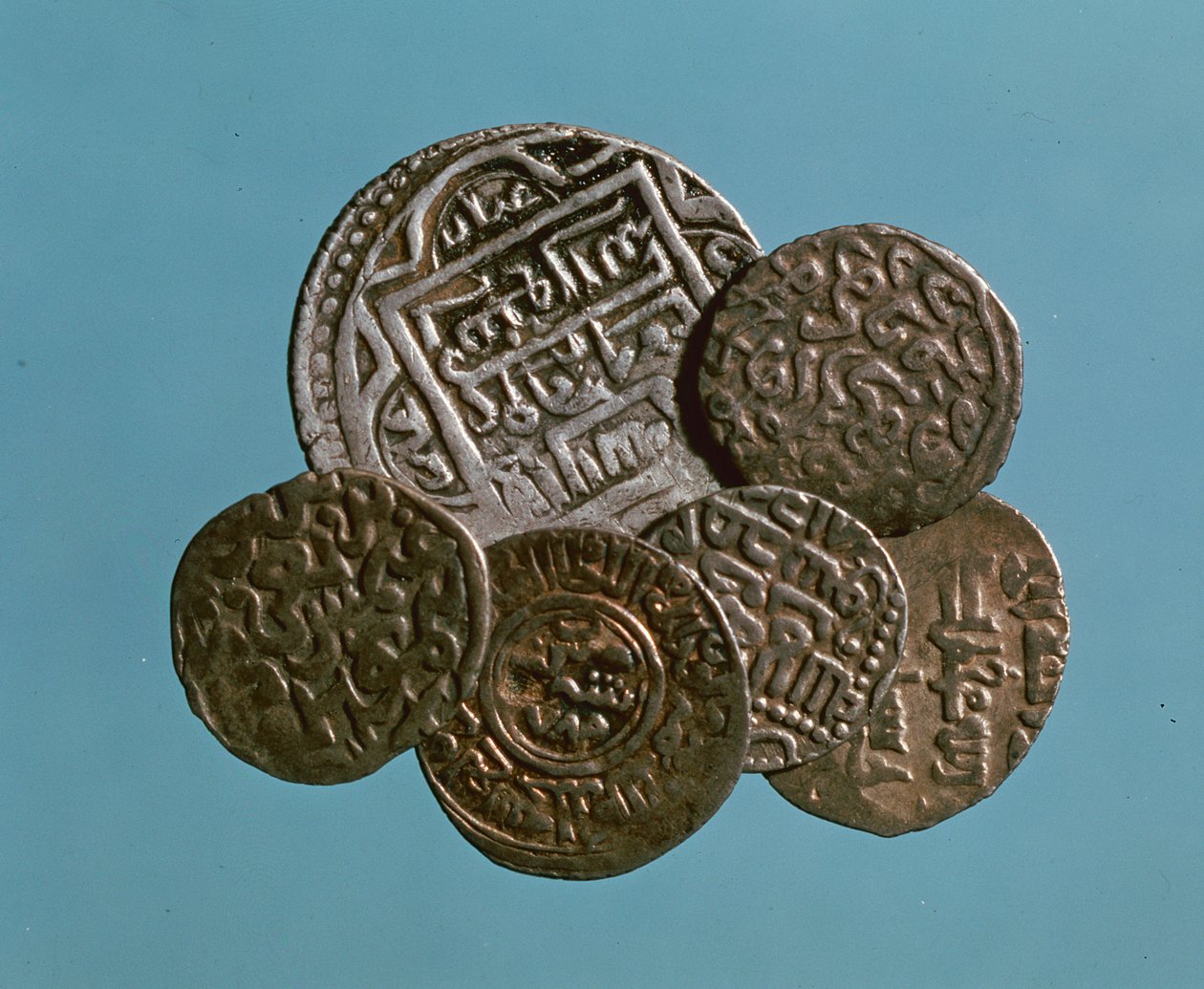 عملات من العصر التيموري ، 1370-1505 (معدن) بواسطة مدرسة إسلامية