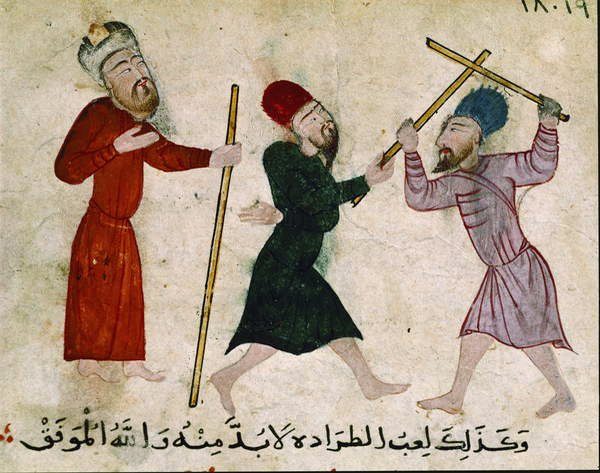 مبارزة رجال من القاهرة القديمة (الفسطاط) 910-1171 بواسطة مدرسة إسلامية