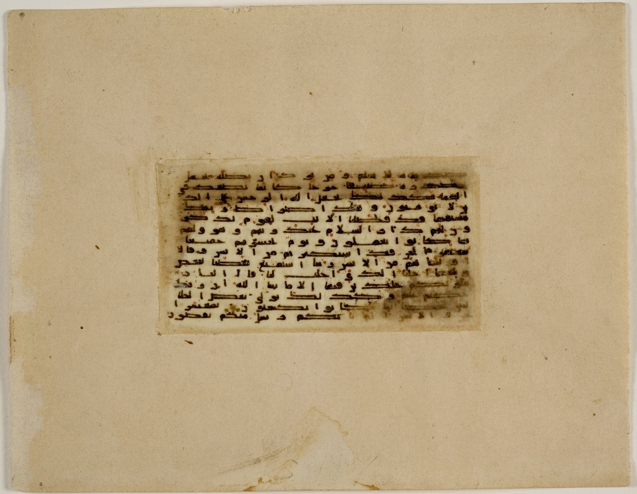 مصحف مصحف مصغر ، تركيا (حبر وألوان على ورق برشمان) (وجه من ٣٥٢٧٣١٦) بواسطة مدرسة إسلامية