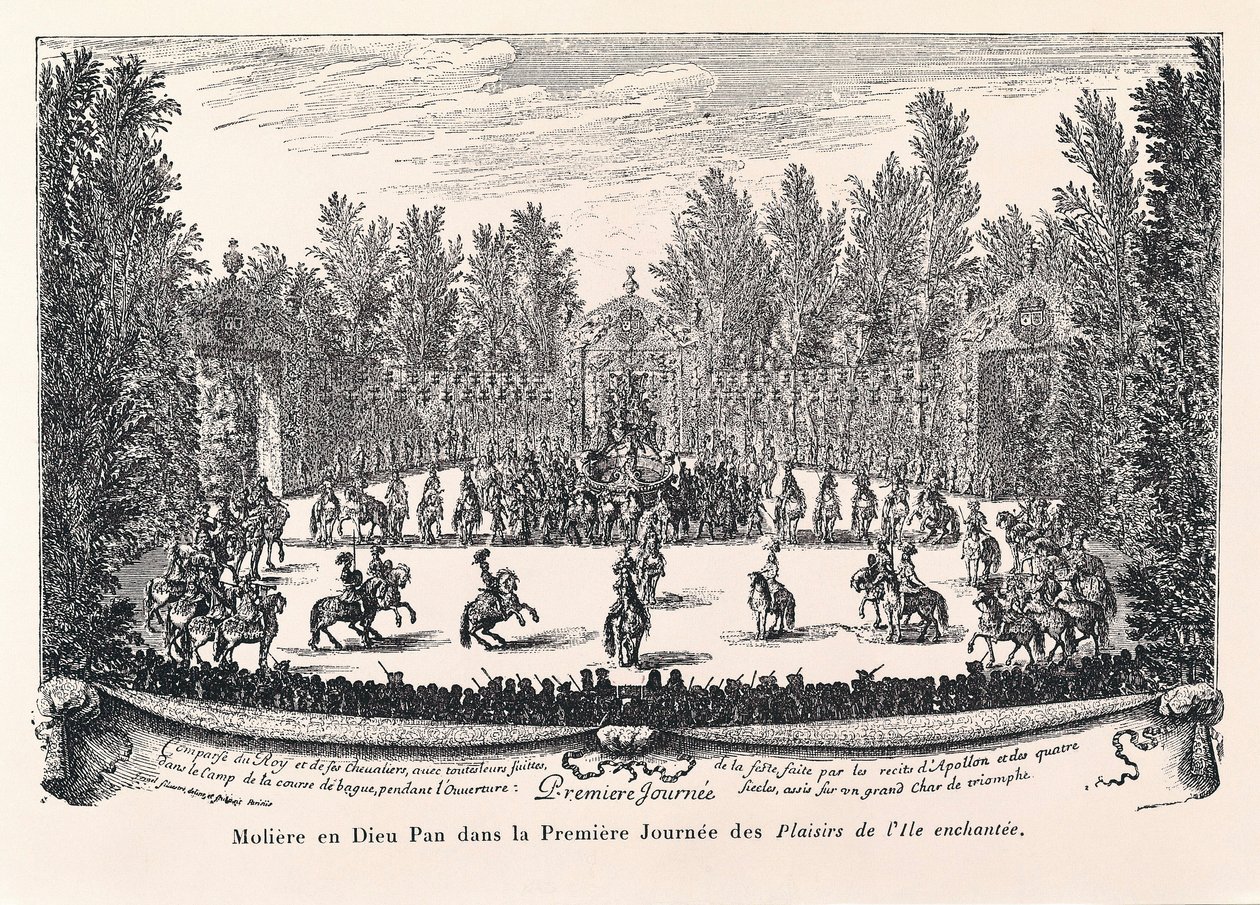 Moliere in God Pan ، رسم توضيحي لـ "Les Plures de l