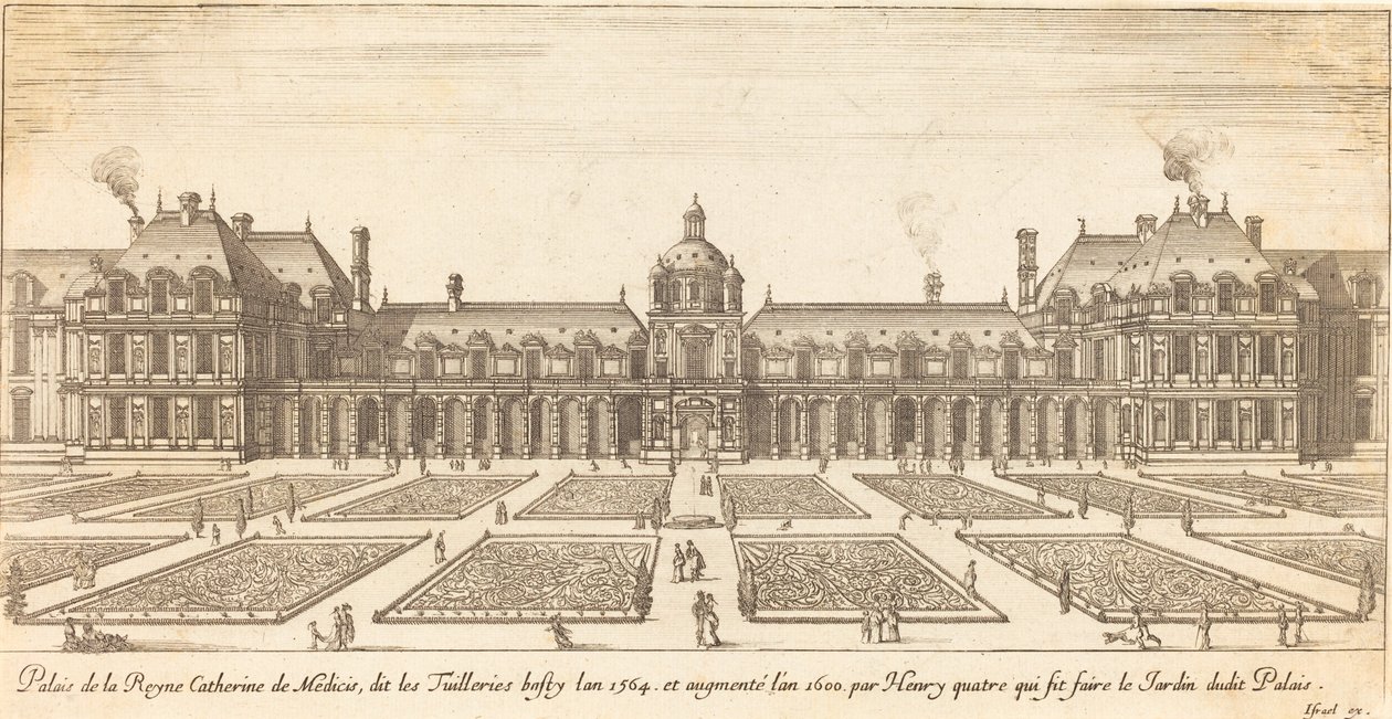 Palais de la Reyne Catherine de Medicis بواسطة إسرائيل سيلفستر