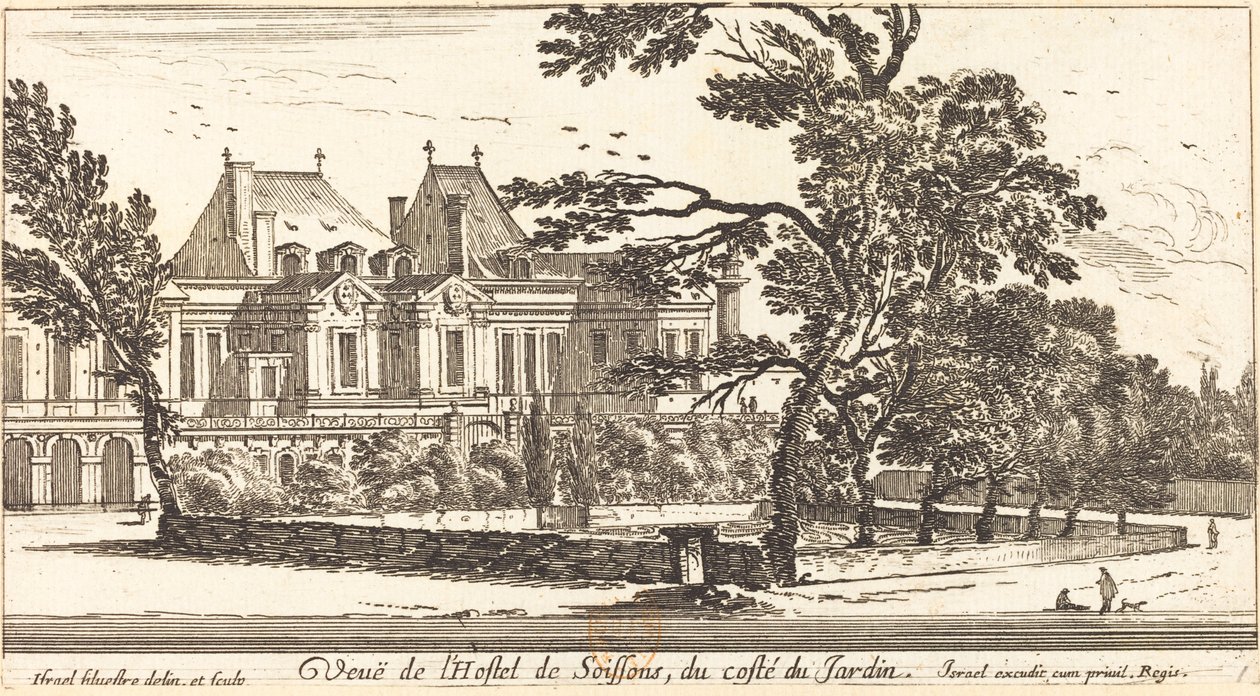 Vue de l'Hostel de Soissons بواسطة إسرائيل سيلفستر