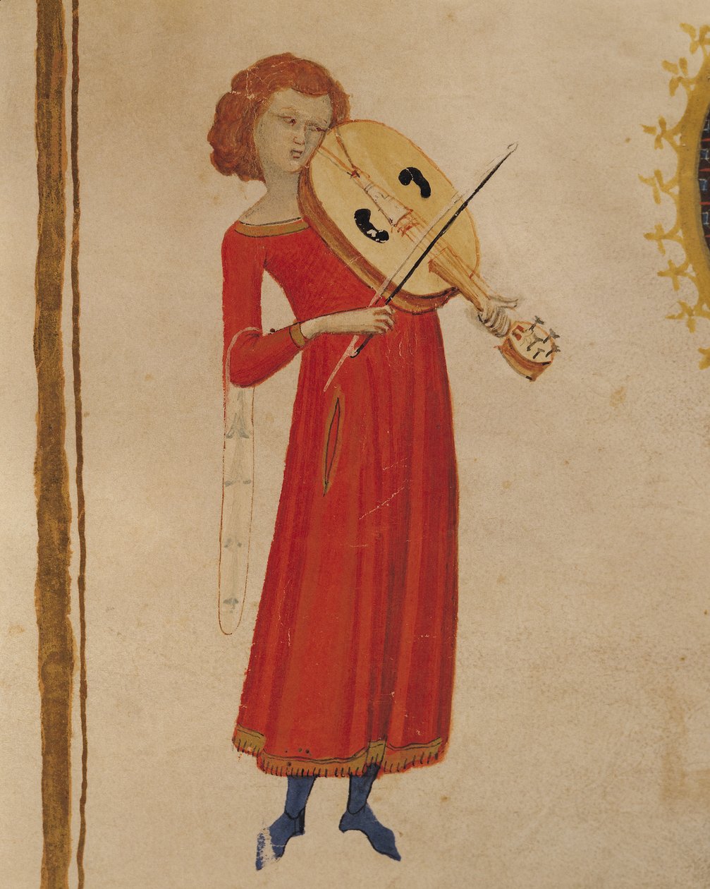 موسيقي من "De Musica" بقلم Boethius (480-524) بواسطة المدرسة الايطالية