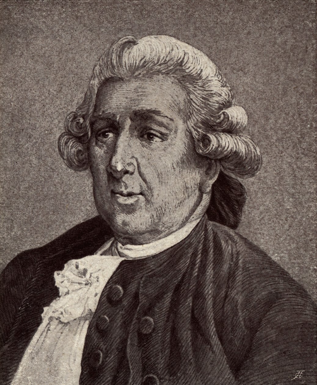 كارلو جولدوني (1707-93) بواسطة المدرسة الايطالية