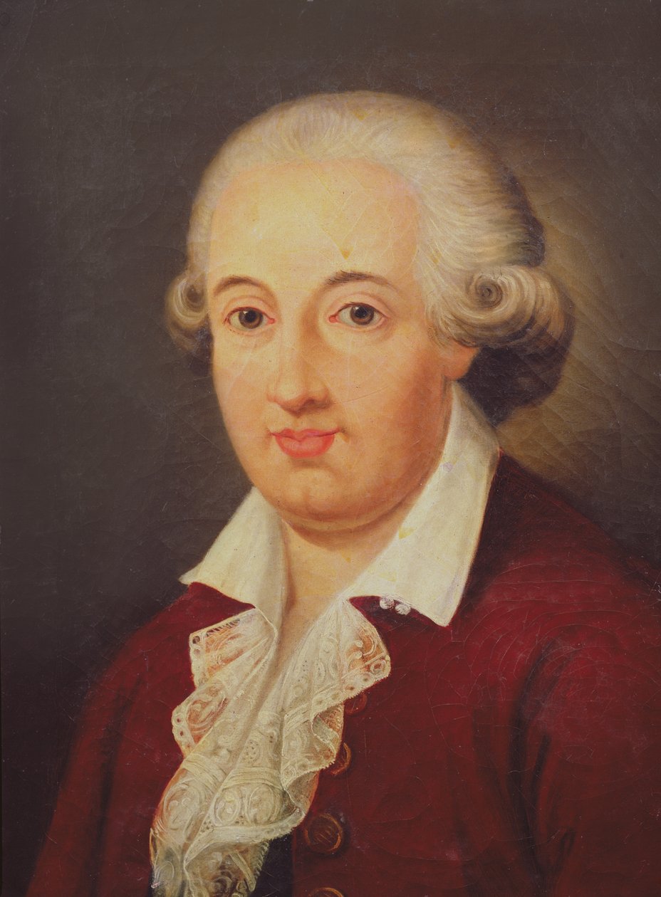 صورة دومينيكو سيماروزا (1749-1801) بواسطة المدرسة الايطالية