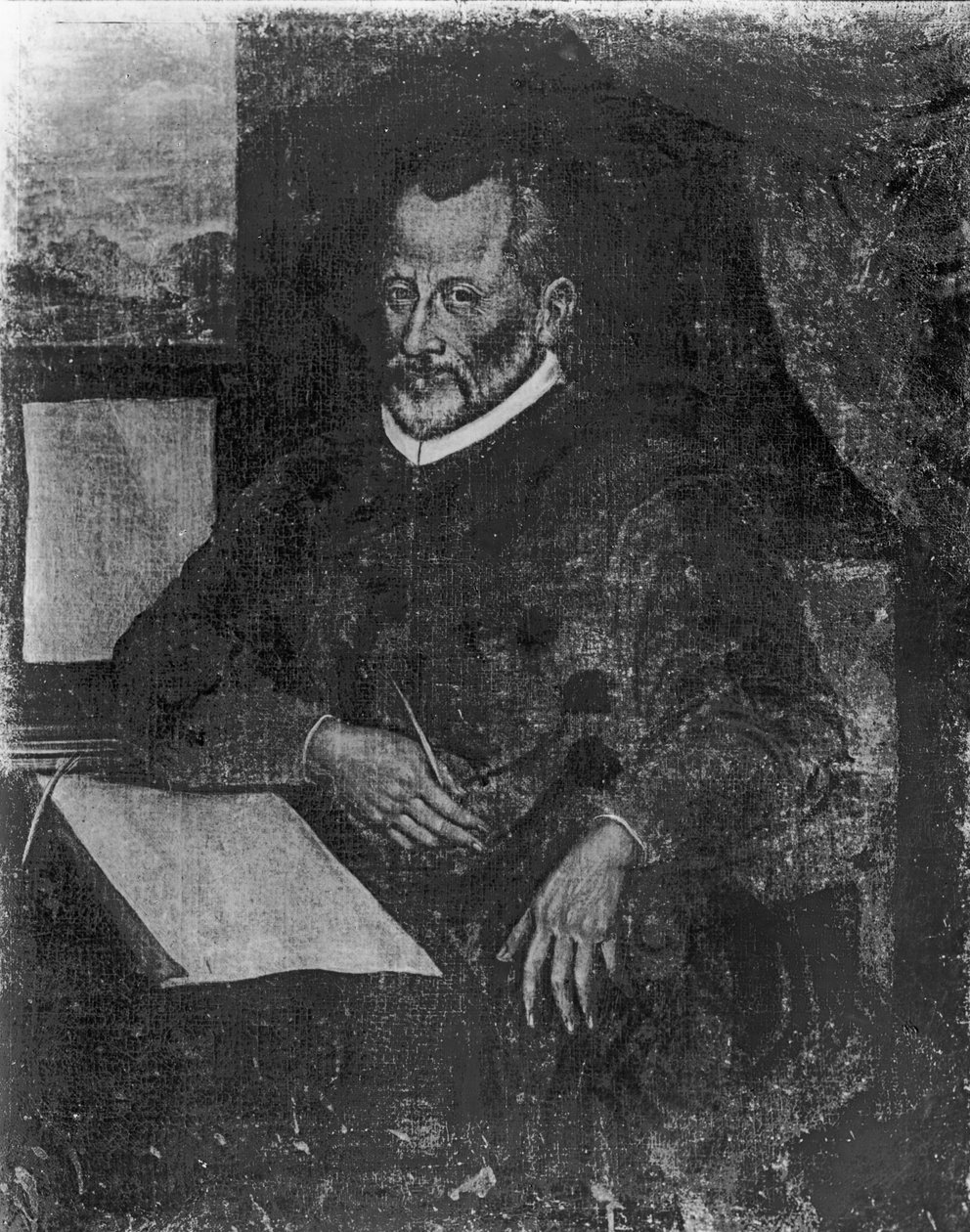 صورة جيوفاني بييرلويجي دا بالسترينا (1525-94) بواسطة المدرسة الايطالية