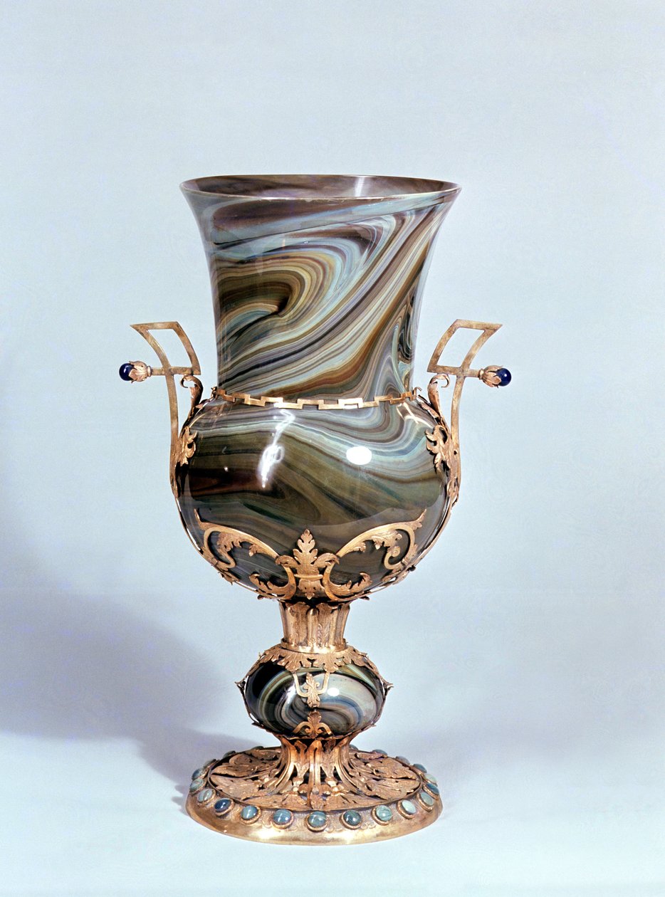 Schmelzglas من قبل Salviati وشركاه البندقية (عرض لندن 1862) بواسطة المدرسة الايطالية