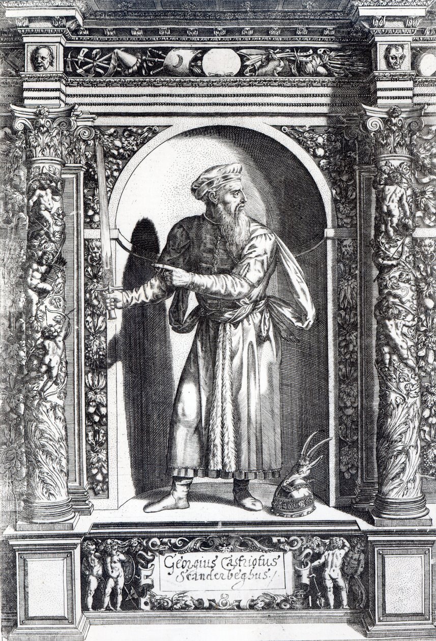 Skanderbeg بواسطة المدرسة الايطالية