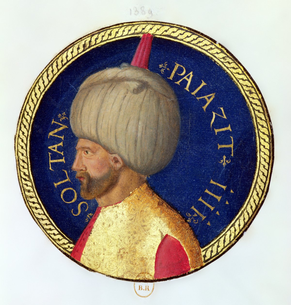 Sultan Bayezid I (1357-1403)  بواسطة المدرسة الايطالية
