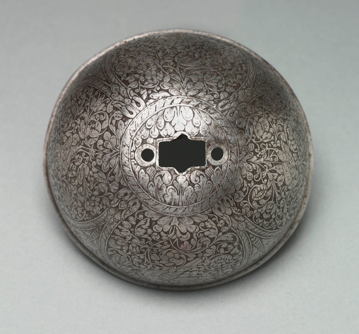 كوب من ذراع سيف ذو حدين ، حوالي 1650-75 (فولاذ) بواسطة المدرسة الايطالية
