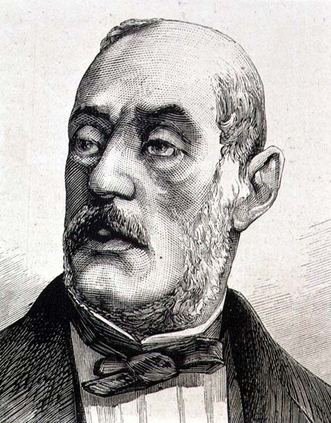 جوزيبي فيراري (1811-1876) مؤرخ إيطالي وفيلسوف سياسي (نقش) بواسطة المدرسة الايطالية